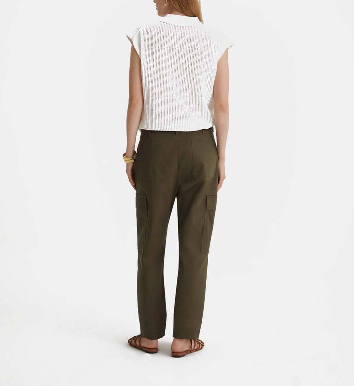Knit Short-sleeve Polo Shirt