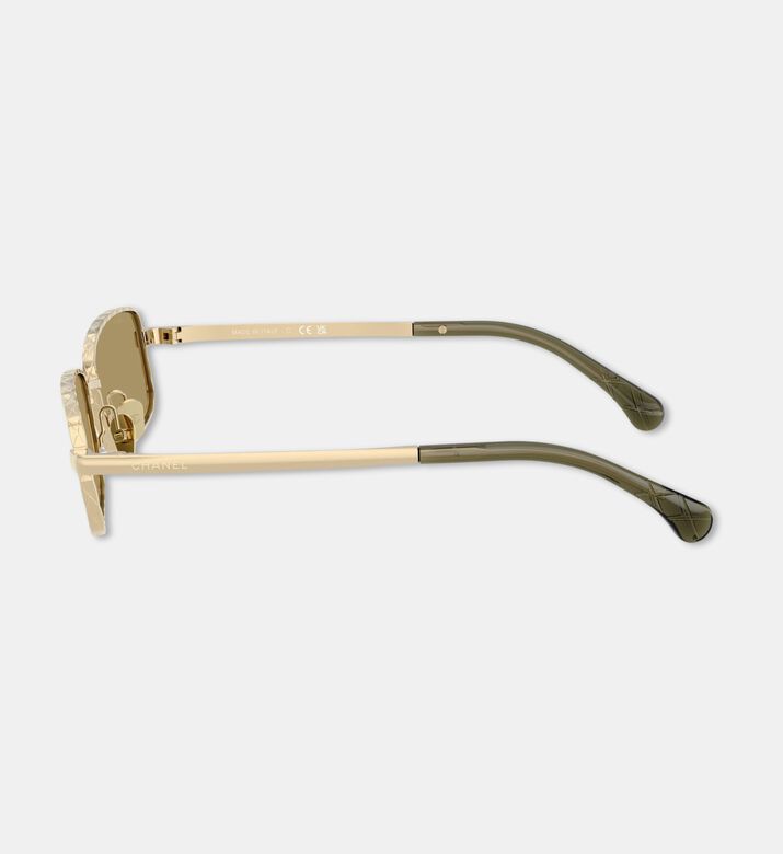 Chanel Sunglass, Green, Packshot View