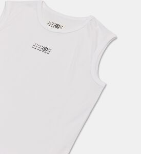 MM6 Logo-print Sleeveless T-shirt, Packshot View
