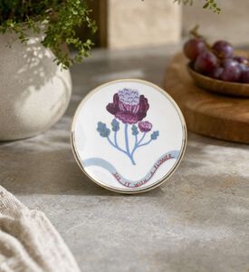 Bitossi Botanica Porcelain Flower Plate, Model View