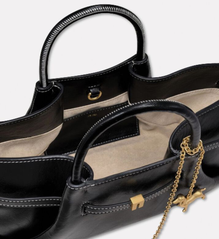 JW PEI Bag Maeve Dachshund, Black, Packshot View