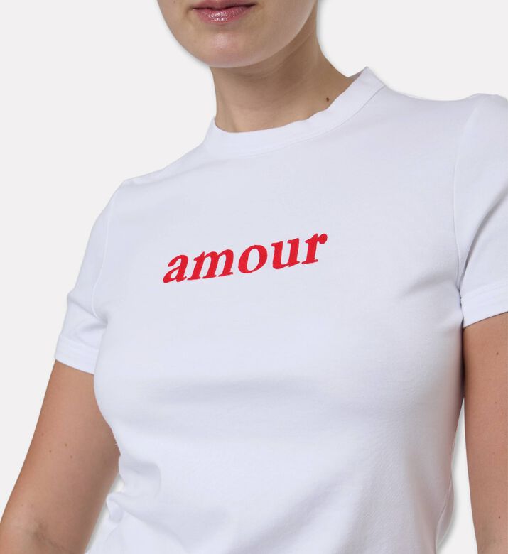 Maison Labiche Montherlant Love T-shirt, Model View