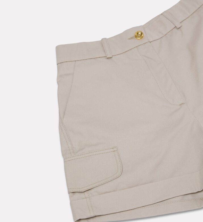 Givenchy Light Gabardine Twisted Seam Shorts, Packshot View