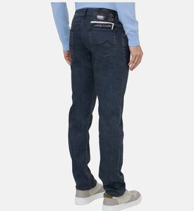 بنطال جينز ضيق بتفصيل وشاح