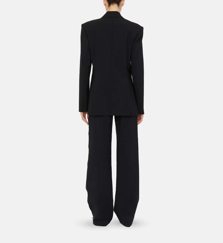 Single-breasted Long-sleeve Blazer