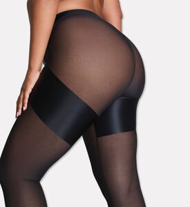 Spanx Shape Satin, Black, S, Model View