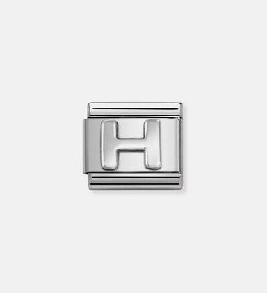Composable Classic Oxidized H Charm