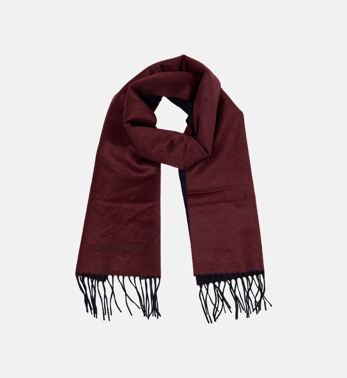 Silk Fringe-detail Scarf