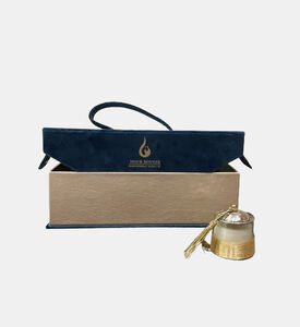 علبة هدايا مستطيلة بقماش الجوت