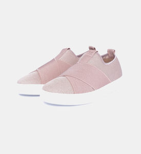 Elastic Fabric Slip-on Sneakers Elastic Fabric Slip-on Sneakers
