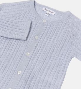 كارديغان صوف بصف أزرار