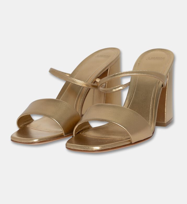 3 Juin Shoes Sabot, Gold, Eu-41, Packshot View