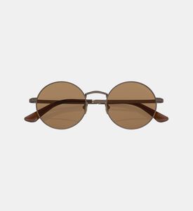 نظارات شمسية دائرية كاملة الحافة بفولاذ مقاوم للصدأ 50