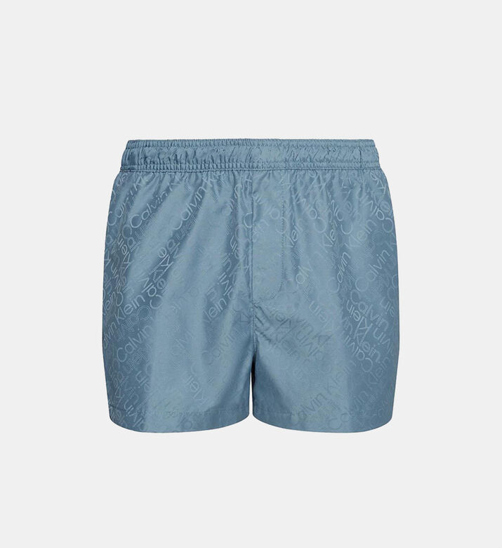 شورت سباحة متوسط برباط خصر ولوغو