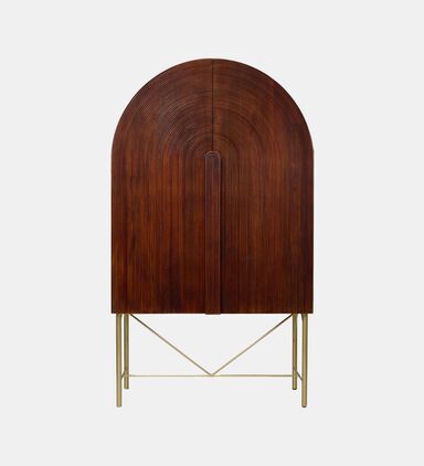 Pillar Mango Wood Cabinet