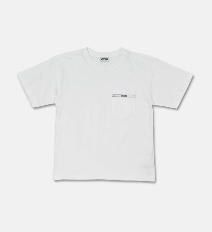 Moschino BKT Logo-tape Pocket T-shirt, Packshot View