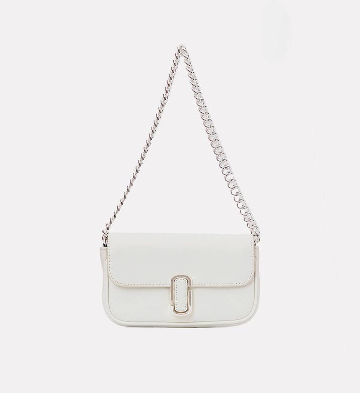 Marc Jacobs The J Marc Mini Shoulder Bag, Silver, Packshot View