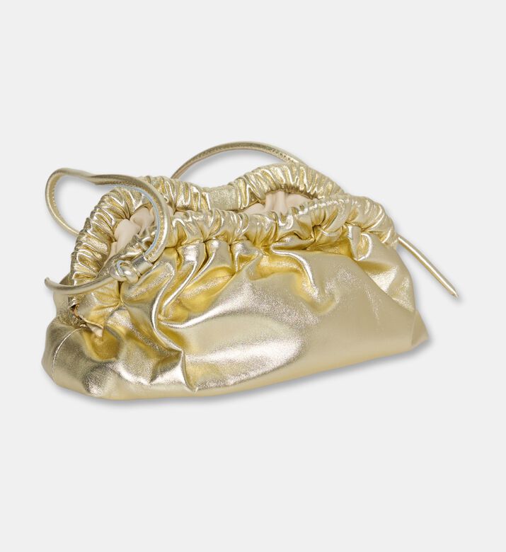 Mansur Gavriel Bag Mini Cloud Clutch, Gold, Packshot View