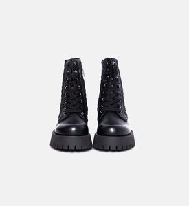 Quilted Leather Boots