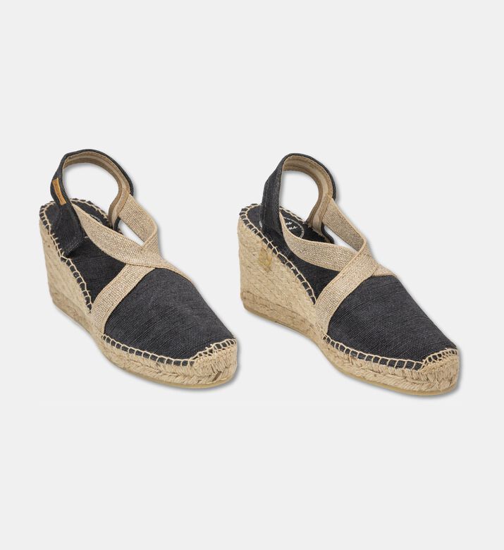 Toni Pons Shoes Wedges, Black, Eu-35, Packshot View
