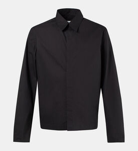 قميص بوبلين بجيب ساتشل قطن