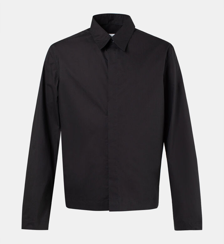 قميص بوبلين بجيب ساتشل قطن