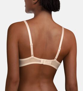 Chantelle Day-to-night Half-cup Bra, Beige, 34, F, Model View