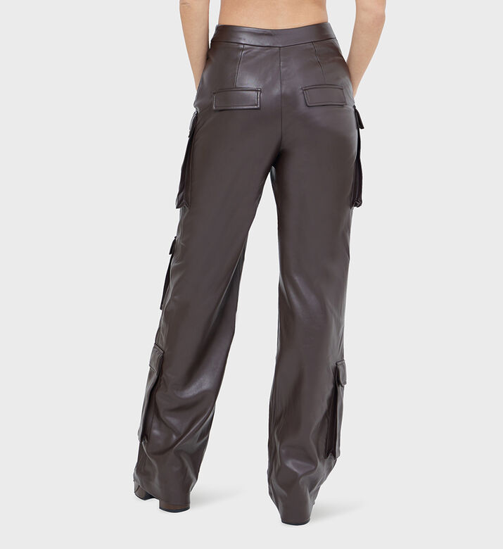 Wide-legged Vegan Cargo Pants