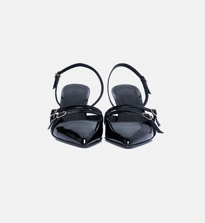 Joelle Onix Leather Sandals