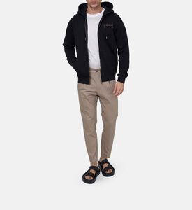 Zip Fastening Hooded Sweatshirt Zip Fastening Hooded Sweatshirt