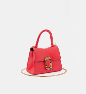 Marc Jacobs The St.marc Top Handle Bag, Red, Packshot View