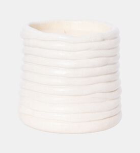 شمعة معطرة غير سامة بتصميم ملفوف