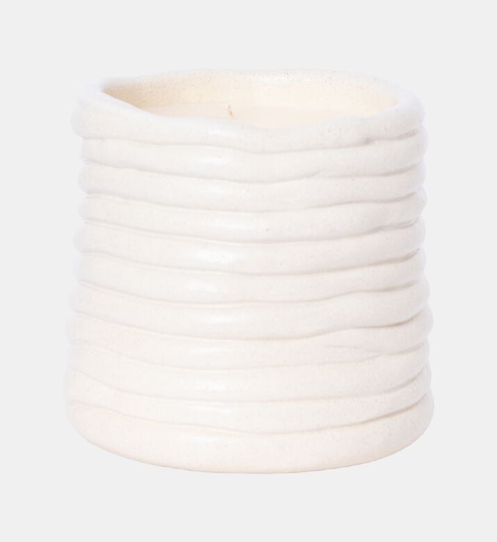 شمعة معطرة غير سامة بتصميم ملفوف