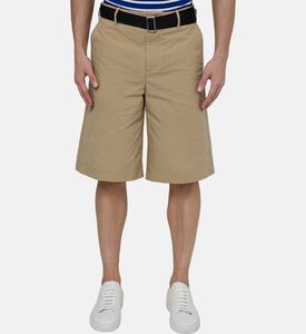 Belted Chino Shorts