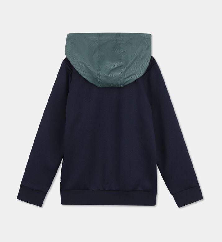 Boss Monogrammed Hooded Cardigan, Packshot View