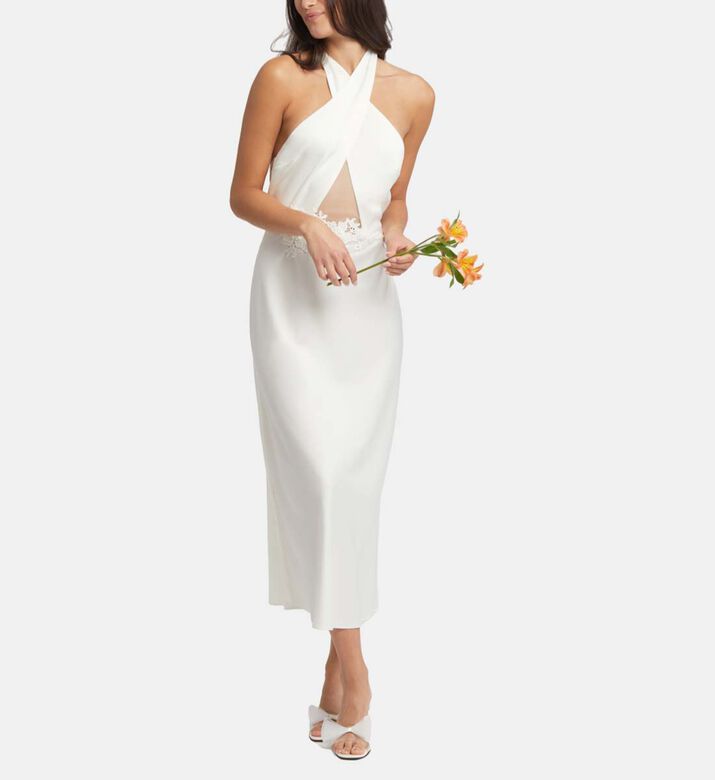 Diana Cut-out Lace Gown Robe Set