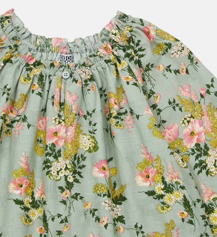 فستان فيليسي لوركس على شكل زهور عتيقة