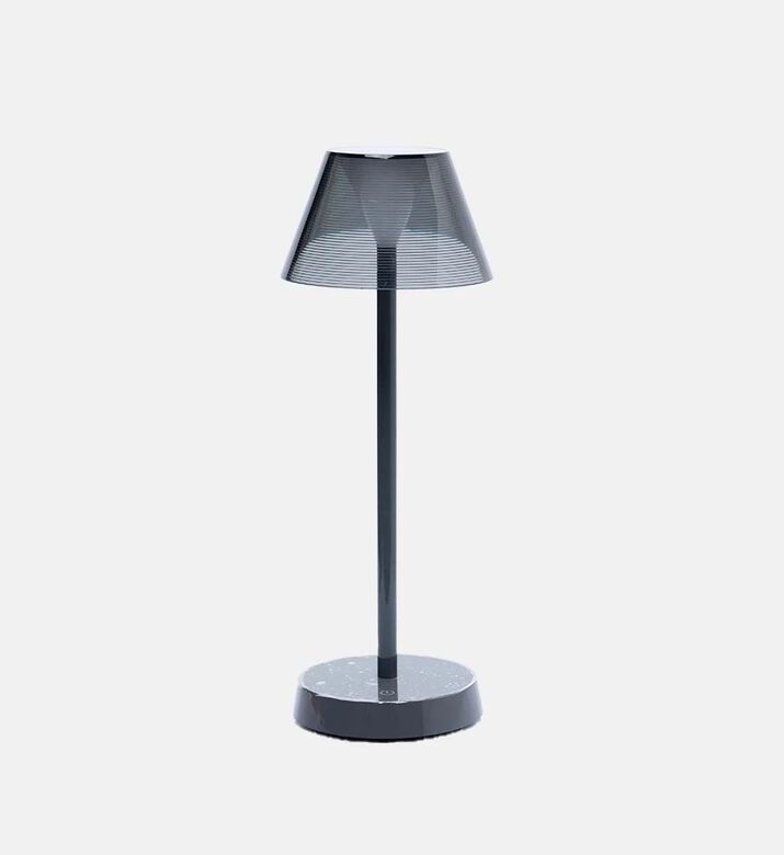 Wd Lifestyle Rechargeable Dinner Table Lamp, Grey, Packshot View