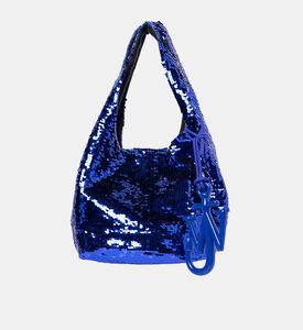 Sequin Top Handle Bag