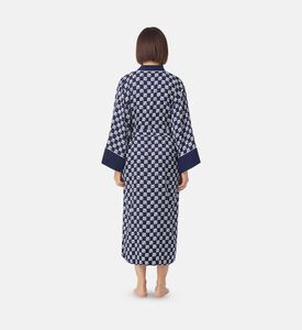Inked Logo-print Belted Robe