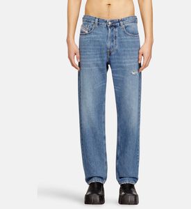 Diesel Distressed Straight-fit Jeans, Model View