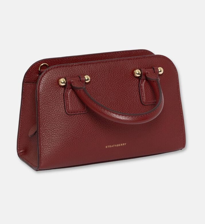 Strathberry Bag Georgia Mini, Dark-brown, Packshot View