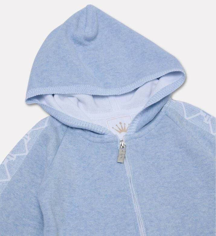 My First Collection Jack Jacquard, Blue, 3-6m, Packshot View