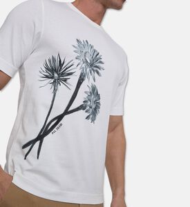 Pal Zileri Flower-print T-shirt, Model View
