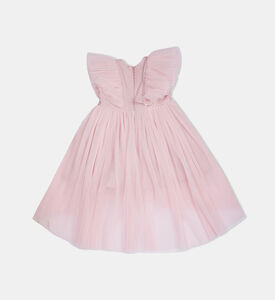 Junior Girl Embossed Tulle Dress Junior Girl Embossed Tulle Dress