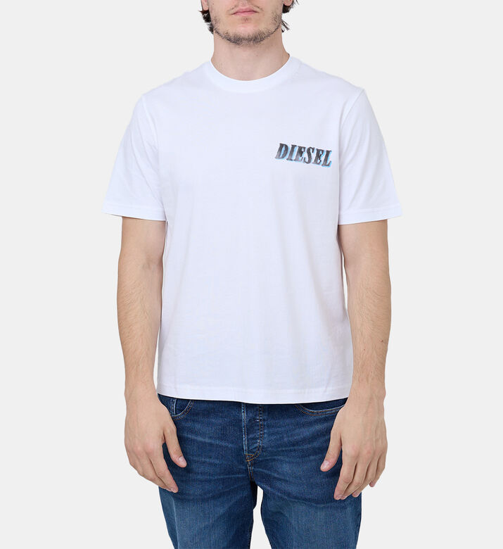 Cotton Chest Logo-print T-shirt