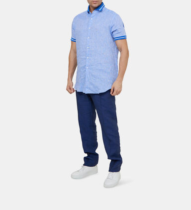 Wool Drawstrings Chino Trousers
