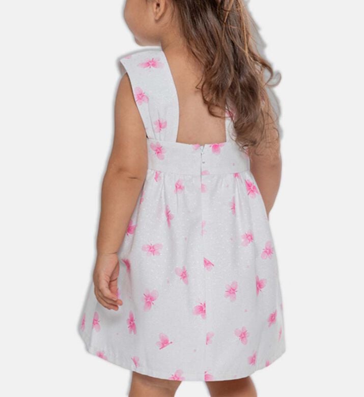 Desiree Butterfly-print Baby Dress Desiree Butterfly-print Baby Dress