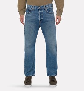 Agolde Floor-skimming Hem Baggy-straight Jeans, Model View
