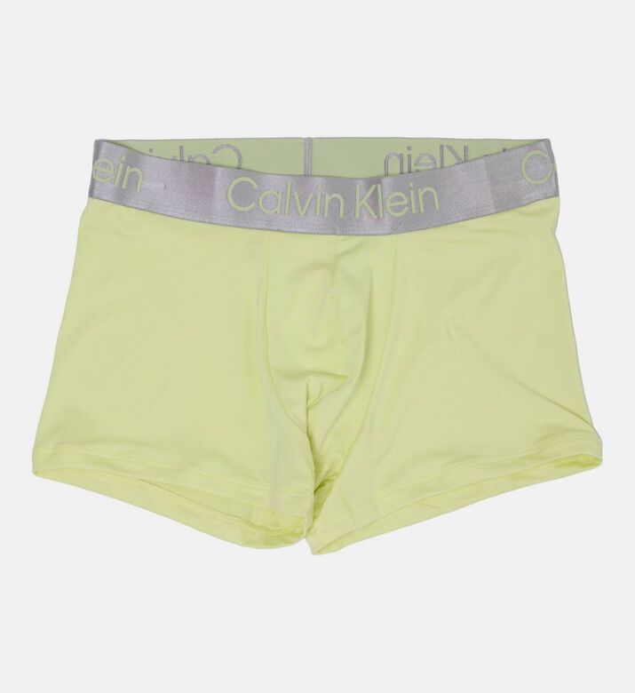 Calvin Klein Cotton Multi Color 3-pack Trunks, Yellow, S, Packshot View